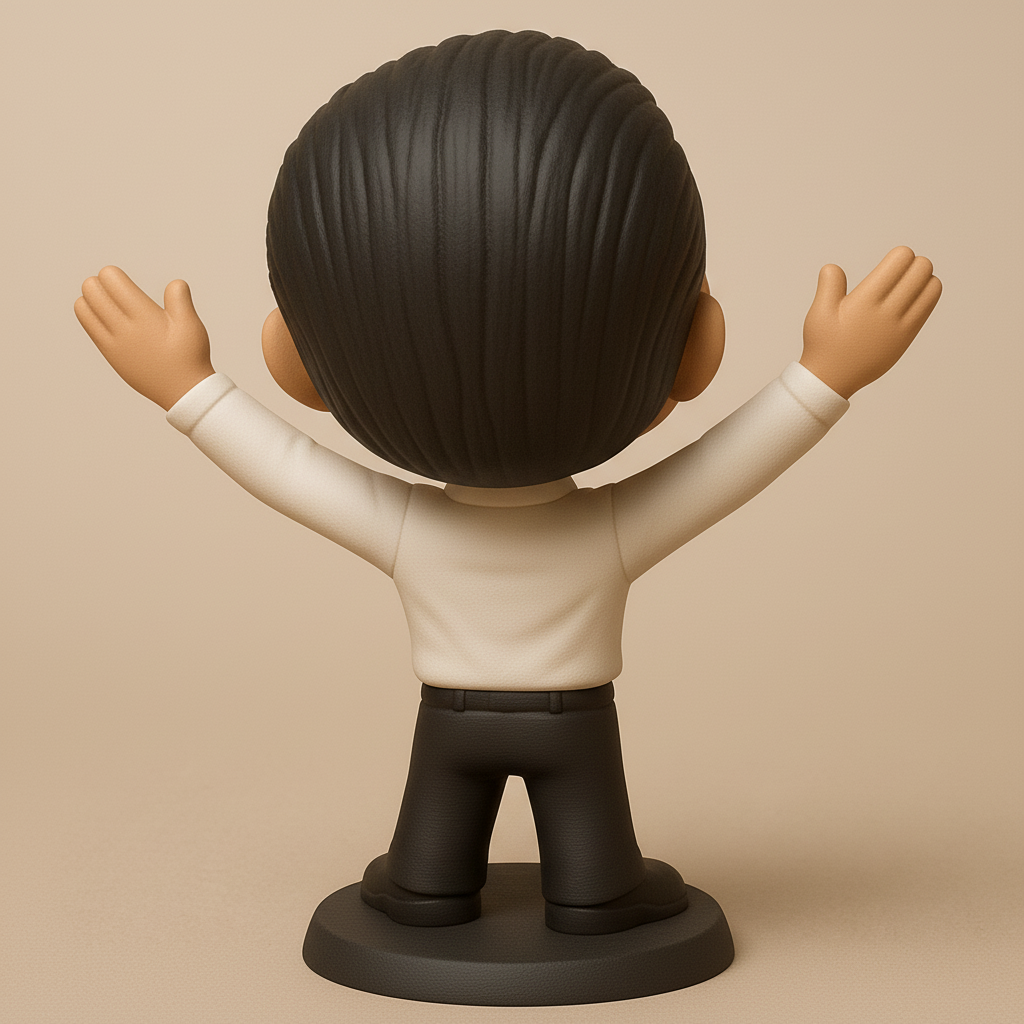 face anatomy 3d model-create 3d face model from photo_Mr. Enthusiast: Uplifting Desk Companion