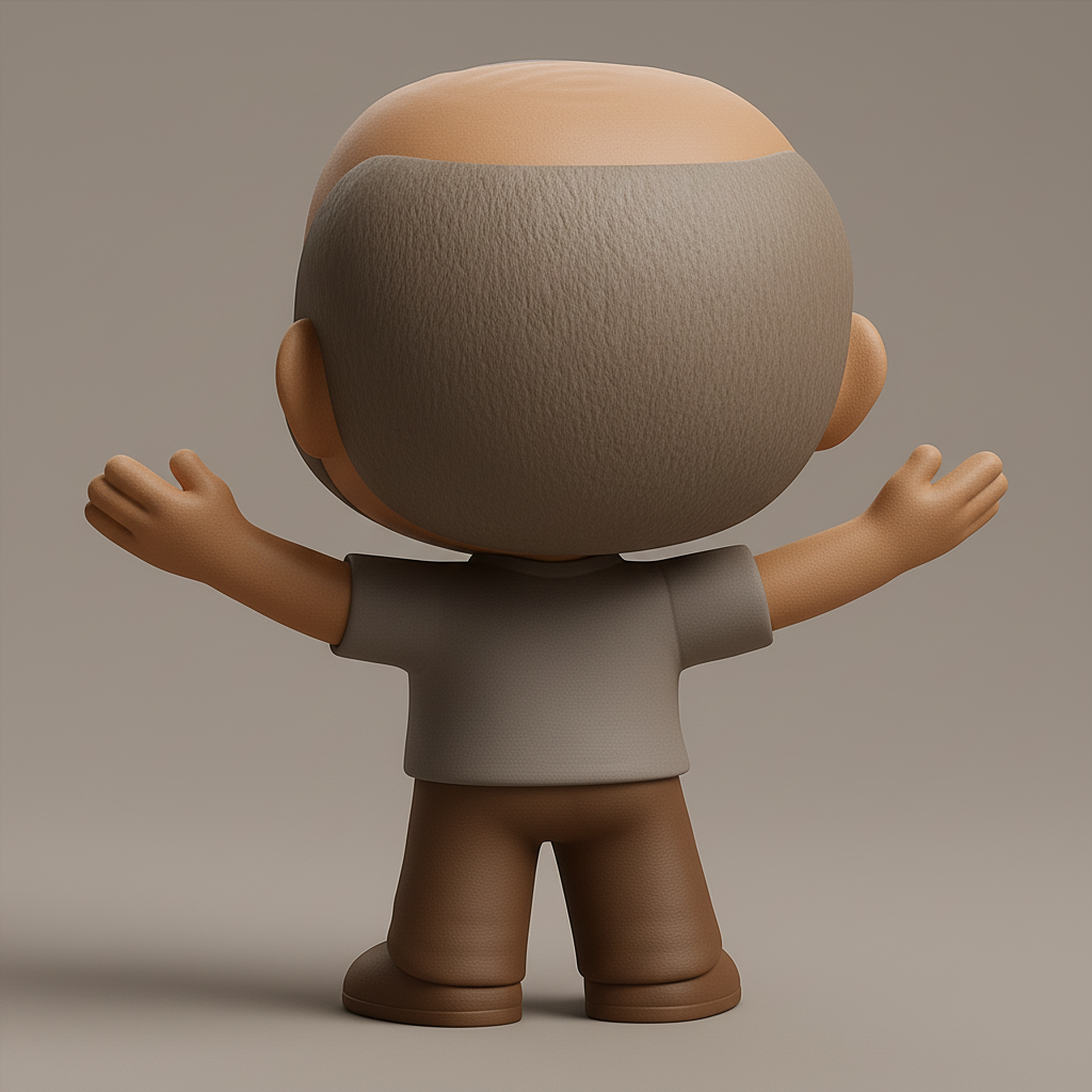 face anatomy 3d model-create 3d face model from photo_Cheery G HOME Figurine - Perfect Desk Companion