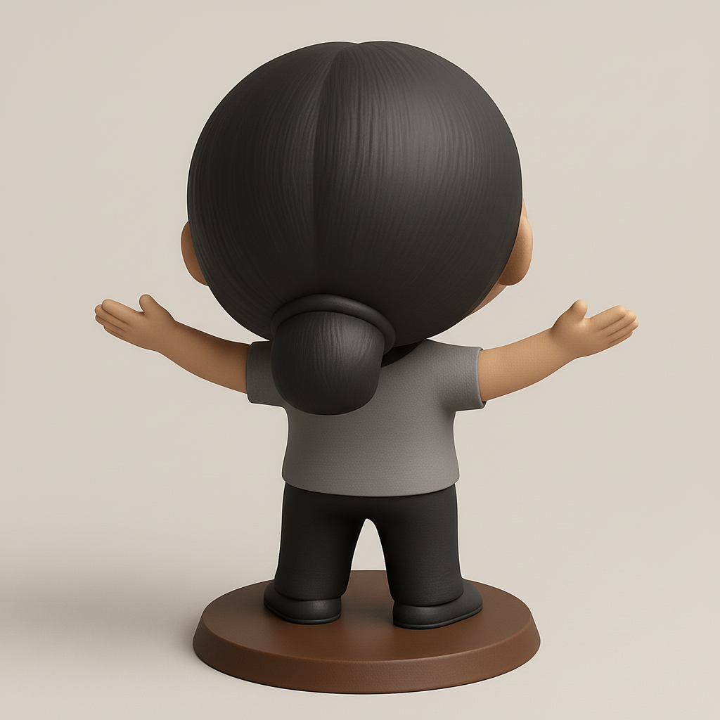 face to 3d model ai-3D portrait printing from photo_Print Your Own Welcoming Chibi Figurine!