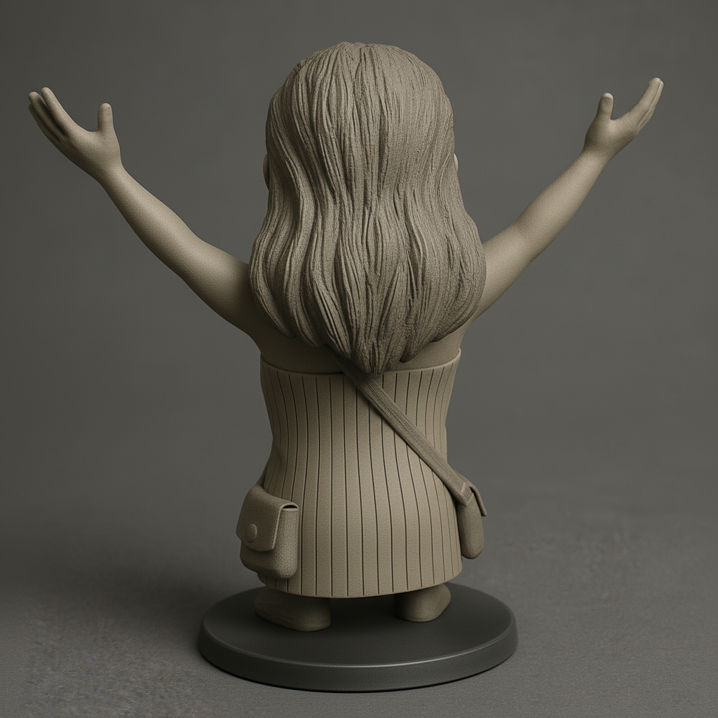 silhouette 3d printer maker-3d portrait printing_Joyful Embrace 3D Model