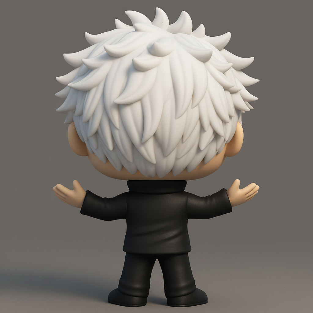 face to 3d model ai-3D portrait printing from photo_Print Your Own Charming Chibi Sorcerer Figurine!