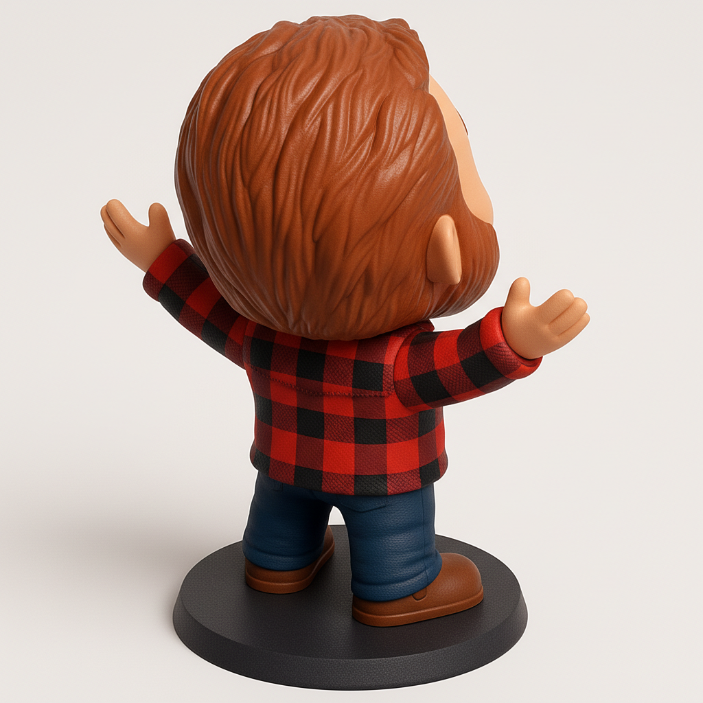 face anatomy 3d model-create 3d face model from photo_Plaid Power Pal: Your Friendly Desk Companion!