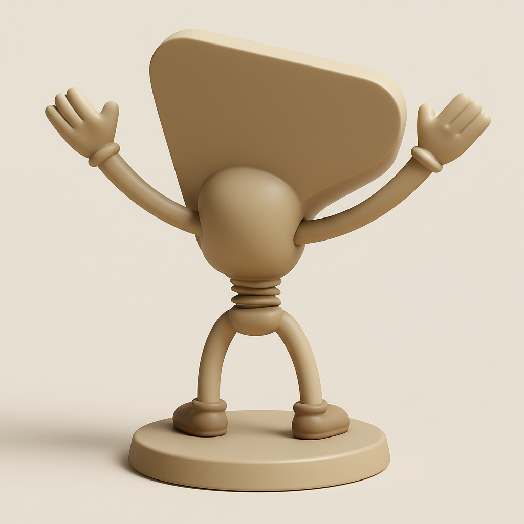 face anatomy 3d model-create 3d face model from photo_Cheerful Cheese Character Figurine