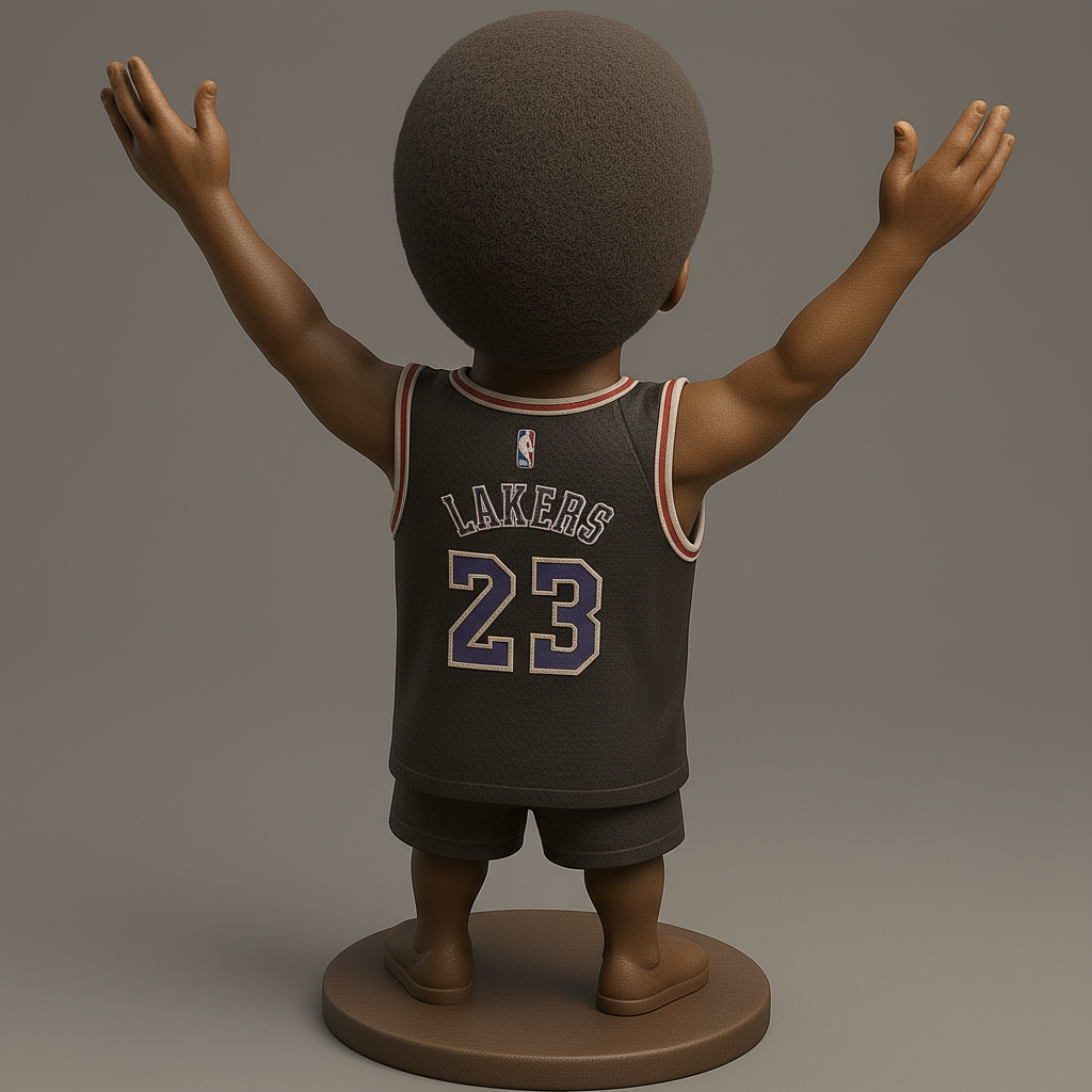 face anatomy 3d model-create 3d face model from photo_Joyful Basketball Figure for Fans