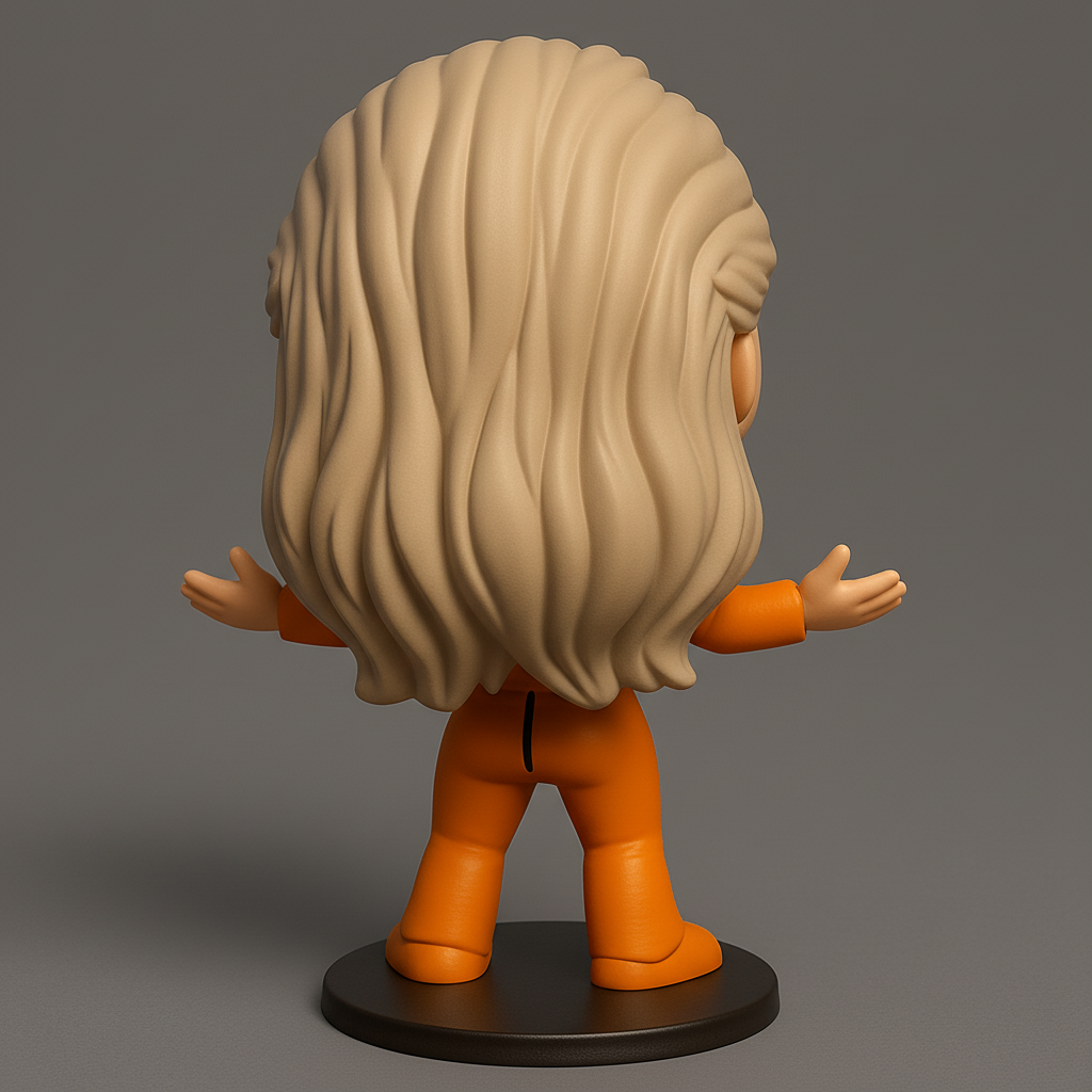 face anatomy 3d model-create 3d face model from photo_Space Explorer Funko Pop-Style Figurine