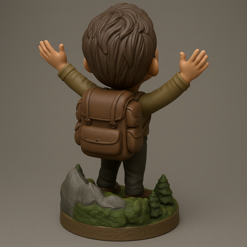 face anatomy 3d model-create 3d face model from photo_Spirited Hiker: Celebrate Nature's Joy