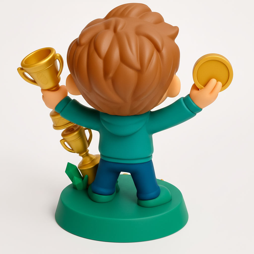 face anatomy 3d model-create 3d face model from photo_KuCoin Champion Figurine: Celebrate Your Crypto Wins!