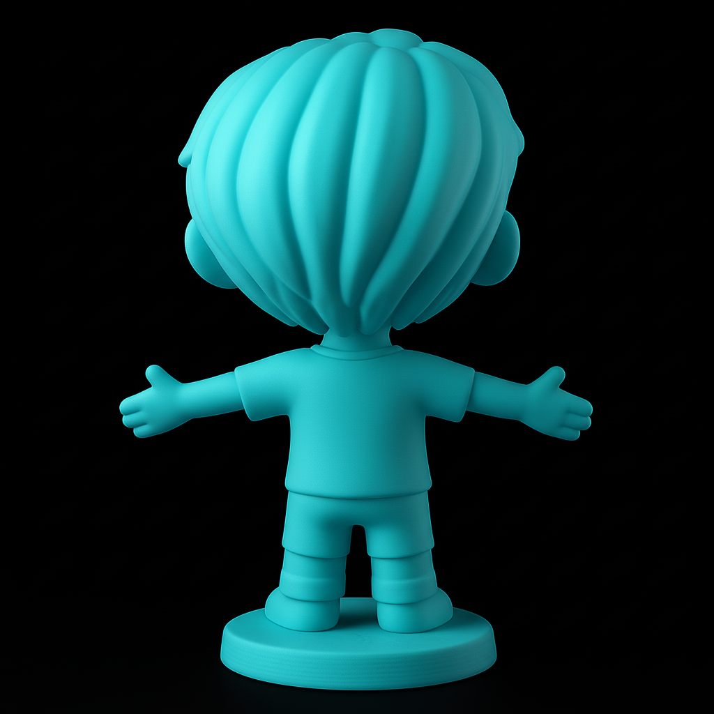 face anatomy 3d model-create 3d face model from photo_Happy Hugging Boy Figurine - Share the Joy!