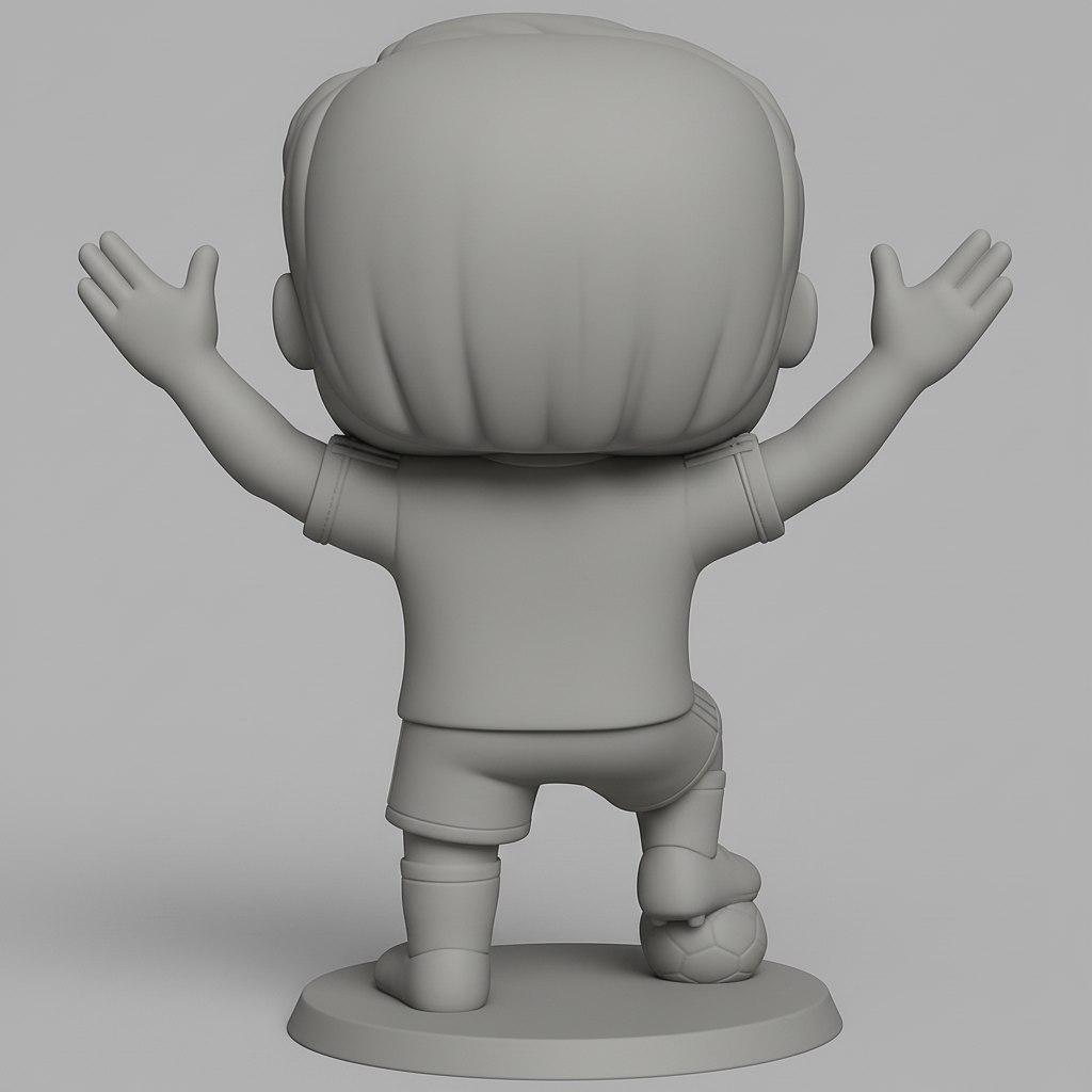 face to 3d model ai-3D portrait printing from photo_Print Your Own Football Star Funko Pop Style!