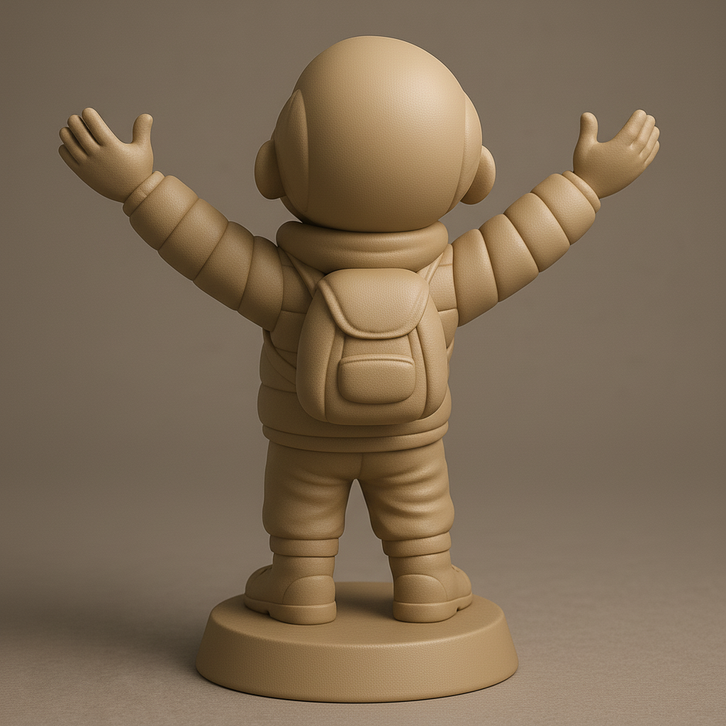 face anatomy 3d model-create 3d face model from photo_Joyful Mountaineer Figurine