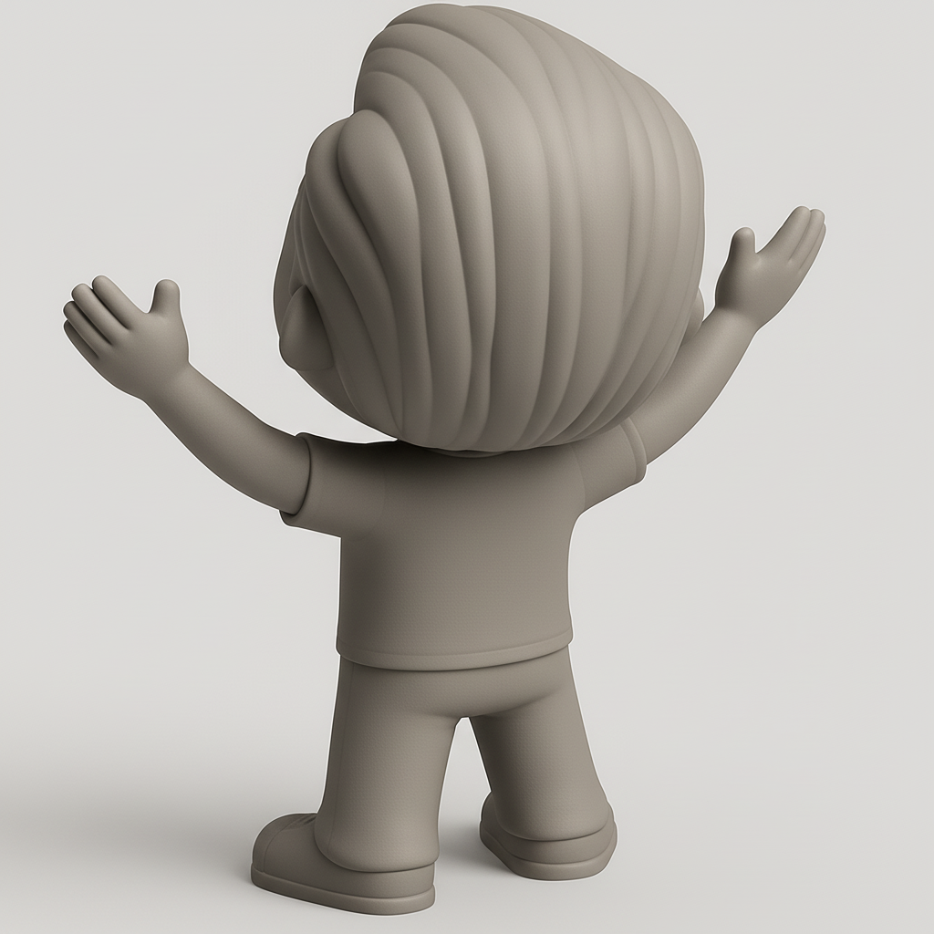 face anatomy 3d model-create 3d face model from photo_Happy 3DOS Figure: Easy-Print Desktop Companion!