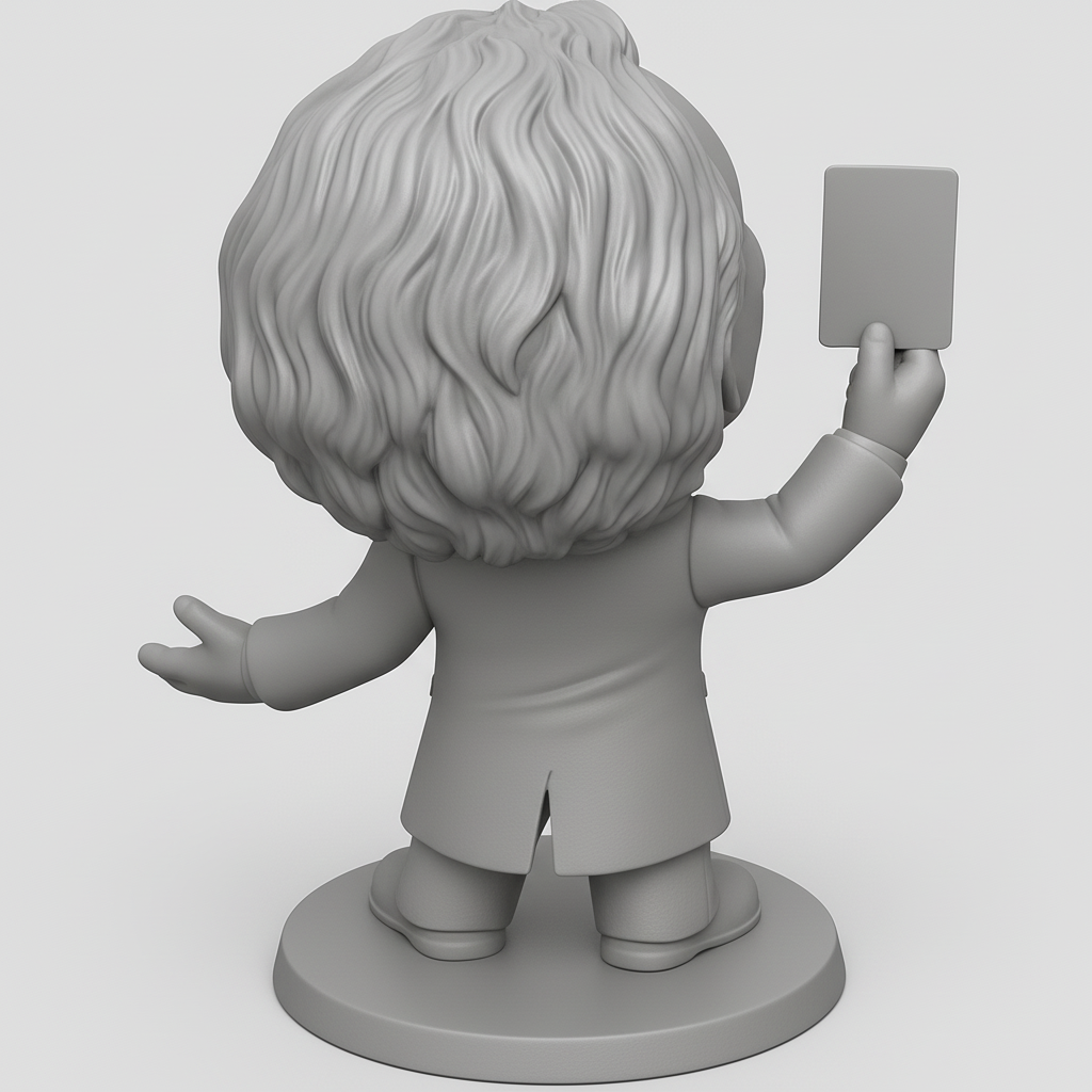 face anatomy 3d model-create 3d face model from photo_Laughing Joker: Iconic Villain Bobblehead Statue