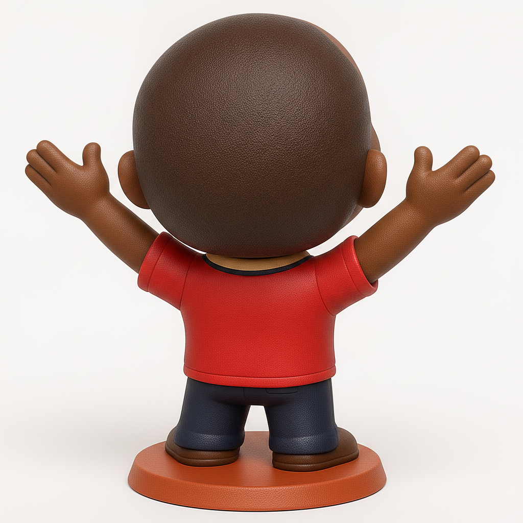 face anatomy 3d model-create 3d face model from photo_Bring Joy Home: Smiling Character Figurine