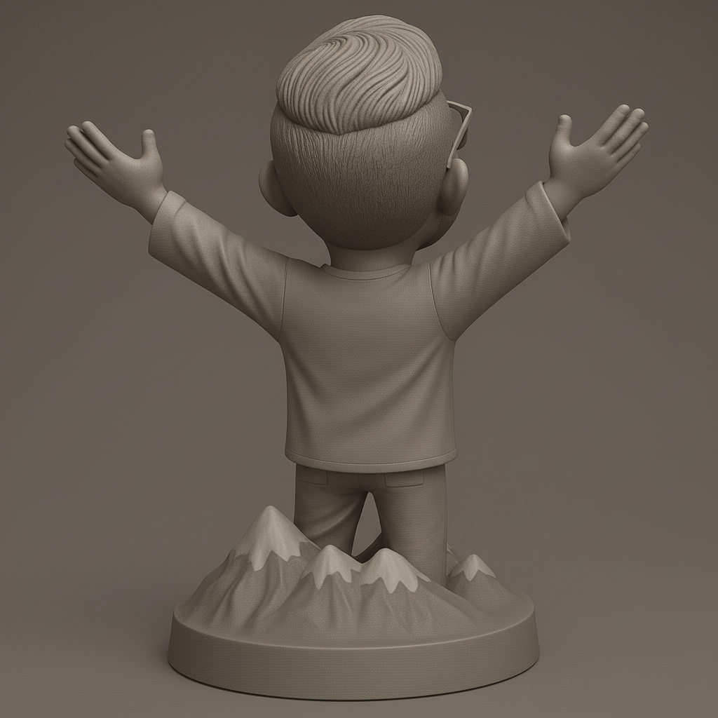 face anatomy 3d model-create 3d face model from photo_Celebrate Achievement: Mount Everest Figurine