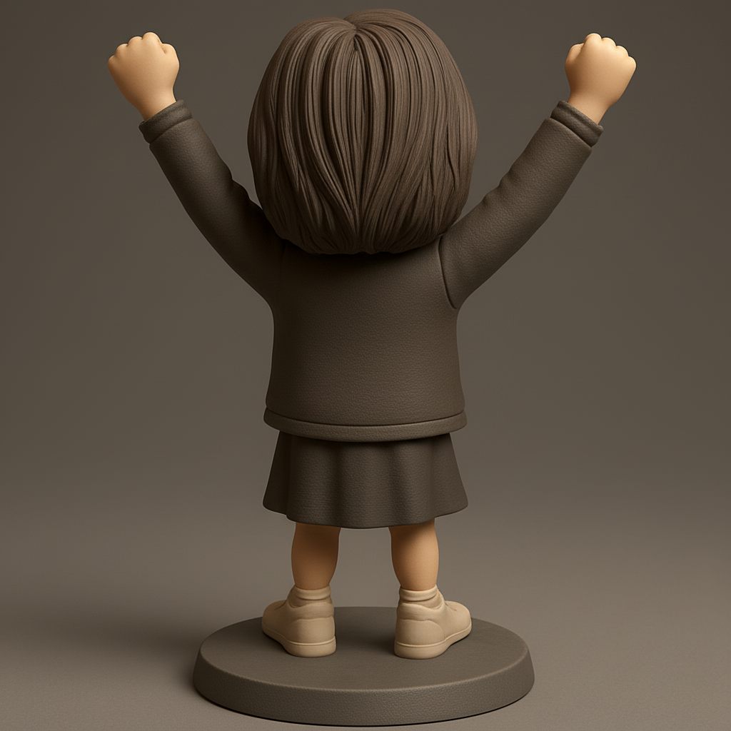 face anatomy 3d model-create 3d face model from photo_Joyful Success Figure: Celebrate Every Win!