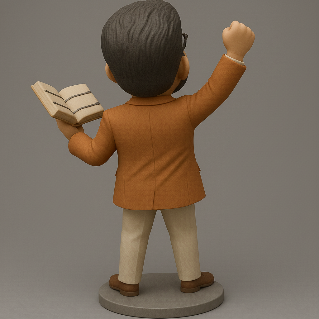 face anatomy 3d model-create 3d face model from photo_Inspiring Speaker Figurine