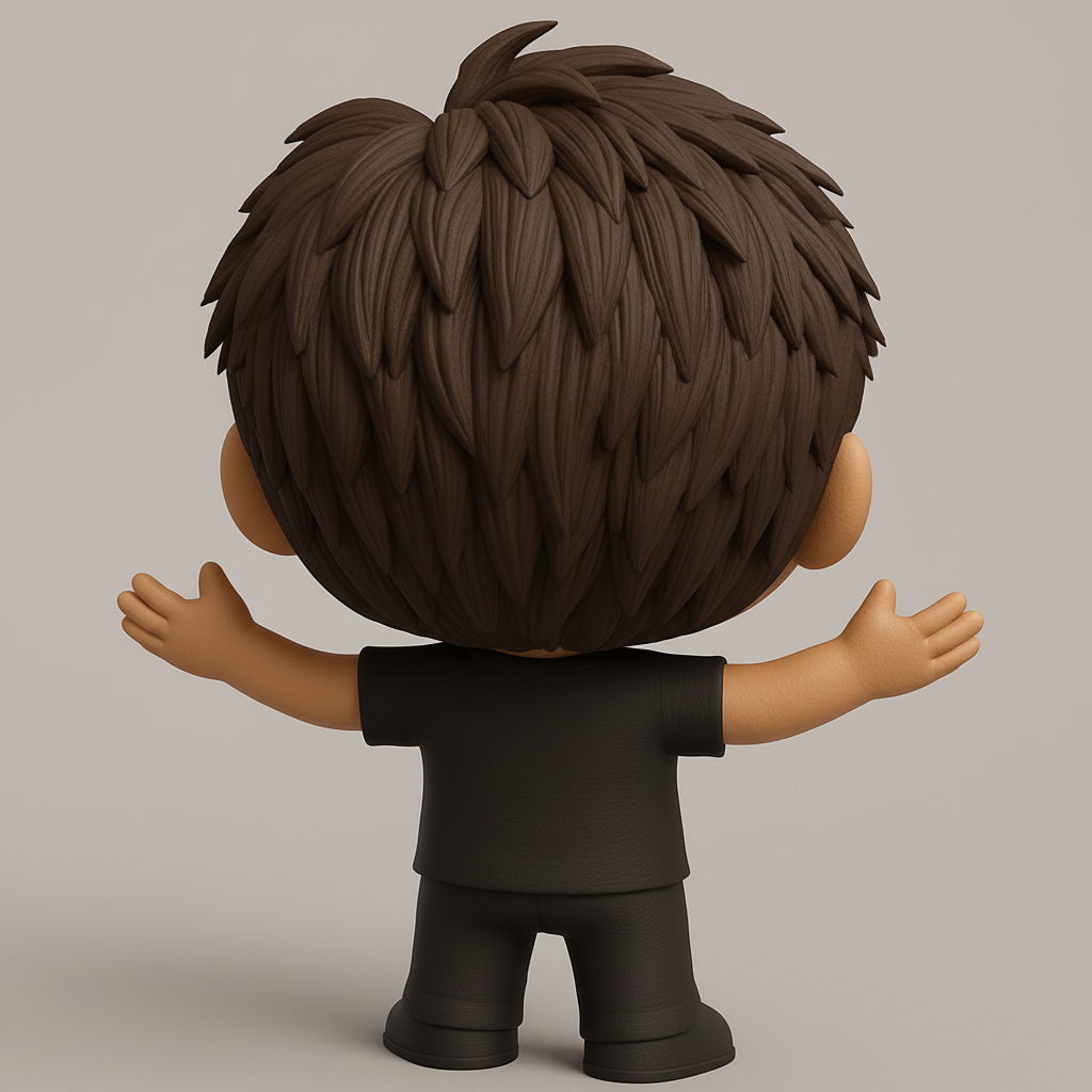 face to 3d model ai-3D portrait printing from photo_Chibi Hug Me Buddy: Instant Mood Booster!