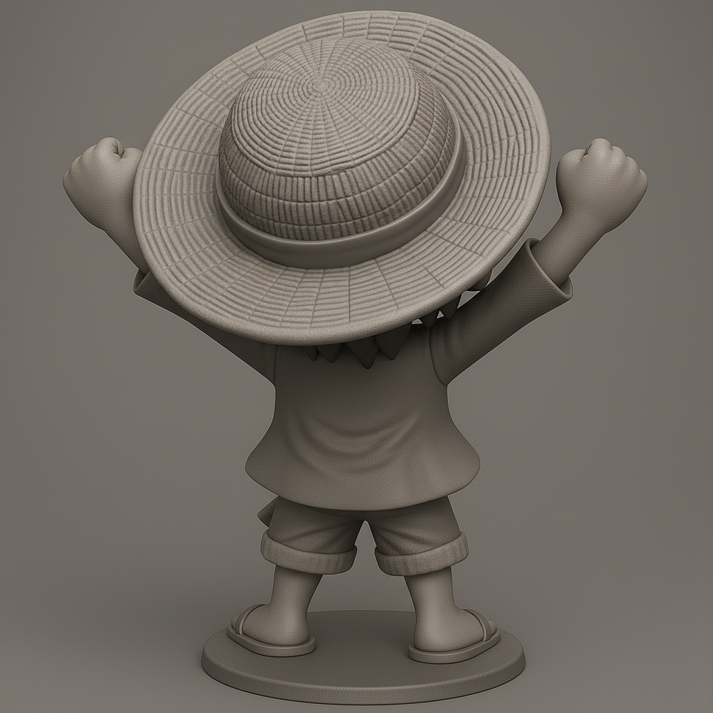 face anatomy 3d model-create 3d face model from photo_Joyful Pirate Hero 3D Model