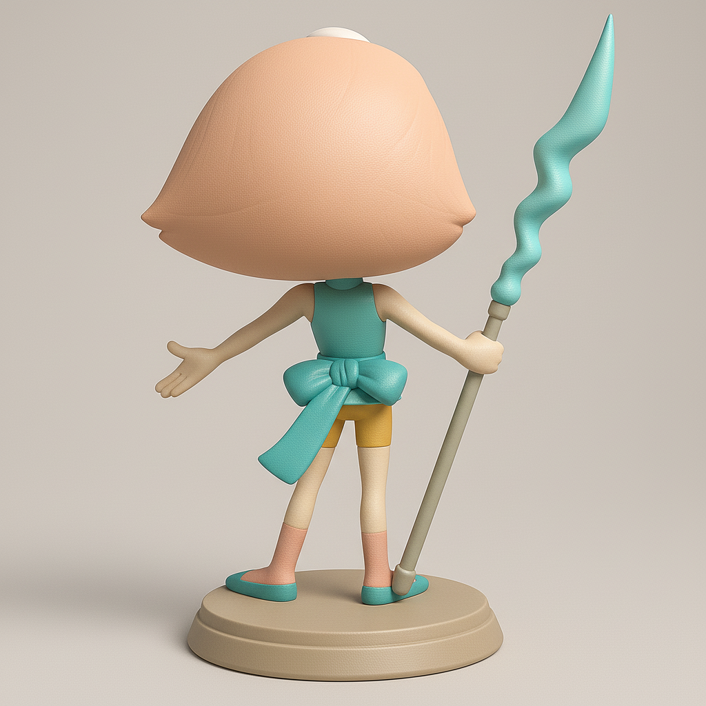 face anatomy 3d model-create 3d face model from photo_Charming Character Figurine for Collectors