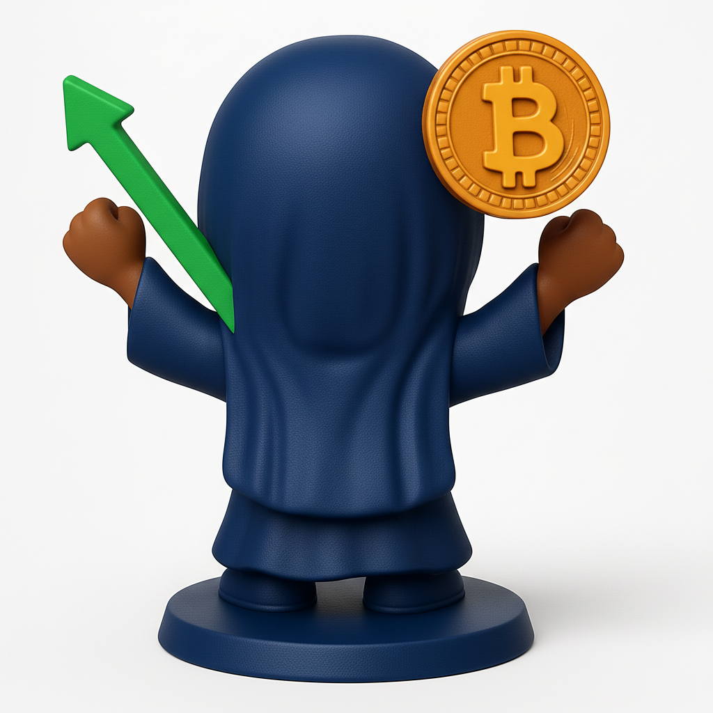 face anatomy 3d model-create 3d face model from photo_Bitcoin Bull: Empowered Hijaabi Crypto Success