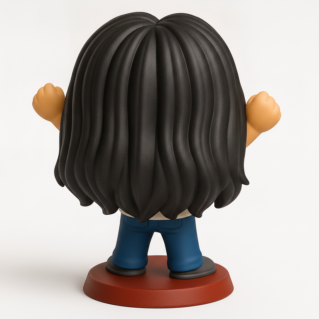face anatomy 3d model-create 3d face model from photo_Excited NY Fan Figurine - Celebrate Your Spirit!