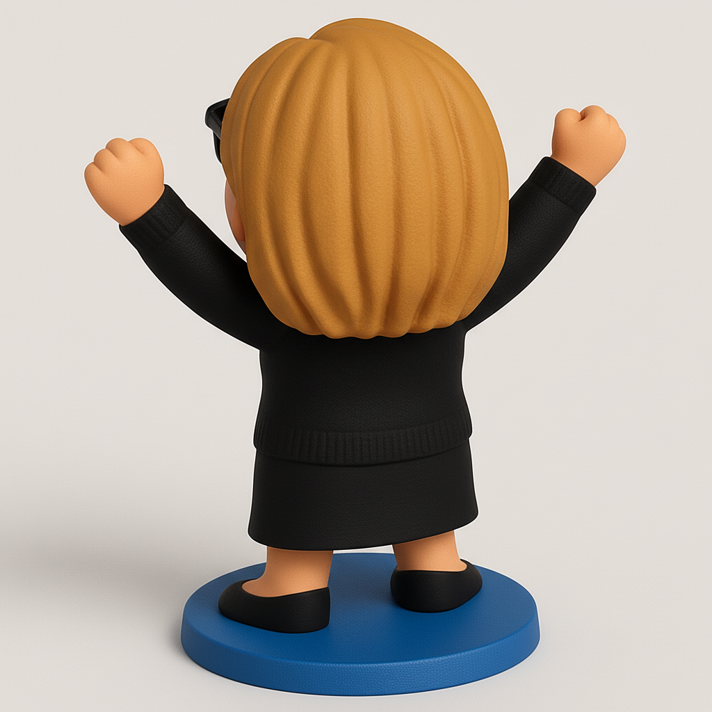 face anatomy 3d model-create 3d face model from photo_Achiever's Celebration Desk Buddy