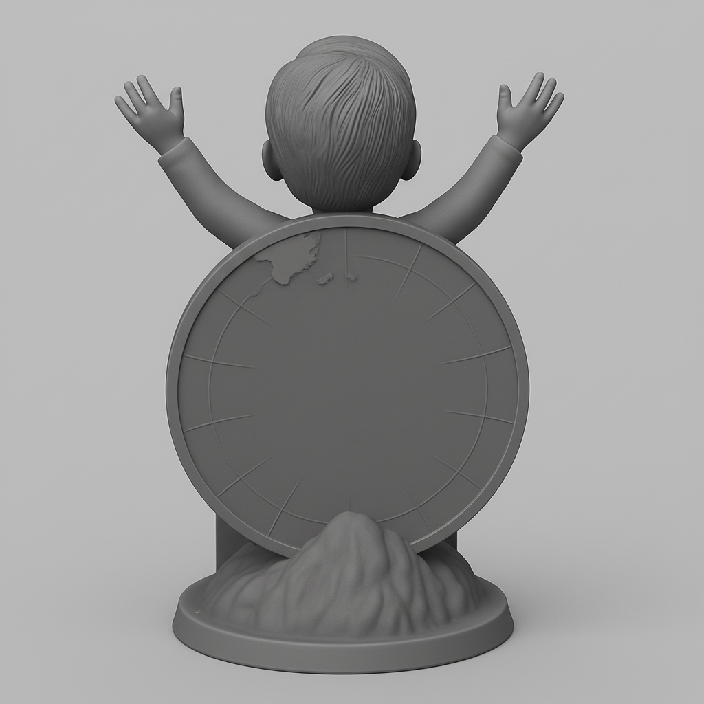 face anatomy 3d model-create 3d face model from photo_Open & Earn Global Achievement Statue