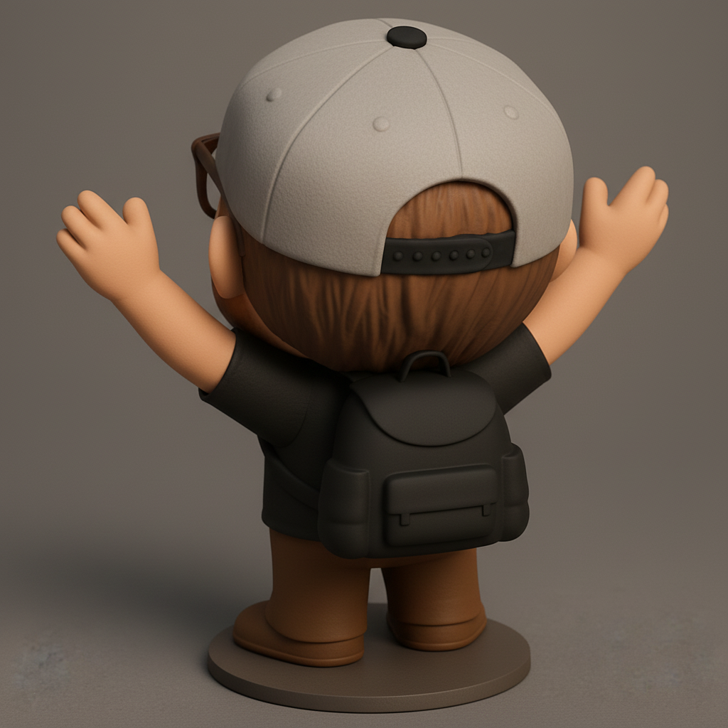 face anatomy 3d model-create 3d face model from photo_Print Your Own Enthusiastic Chibi Figurine!