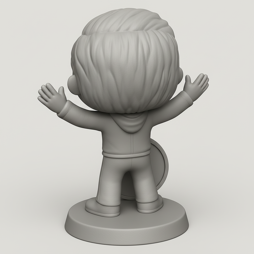 face to 3d model ai-3D portrait printing from photo_FREE V-Coin Mascot: Your Funko-Style Welcome! Print Now.