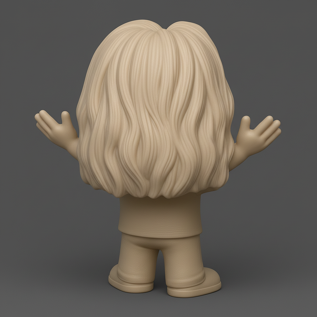 face to 3d model ai-3D portrait printing from photo_Cheery Bearded Buddy Figurine - Fun 3D Print!