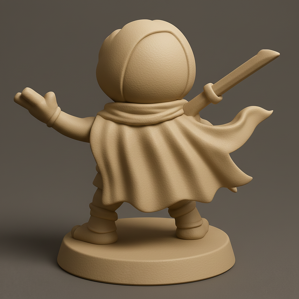 silhouette 3d printer maker-3d portrait printing_Spooky Environs