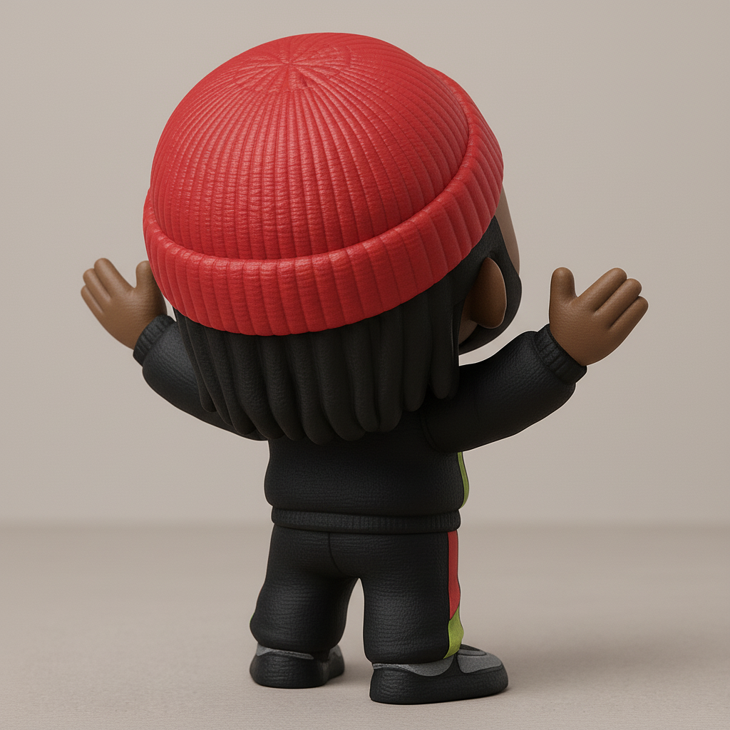 face anatomy 3d model-create 3d face model from photo_Print Your Own Stylish Beanie Man Figure Today!