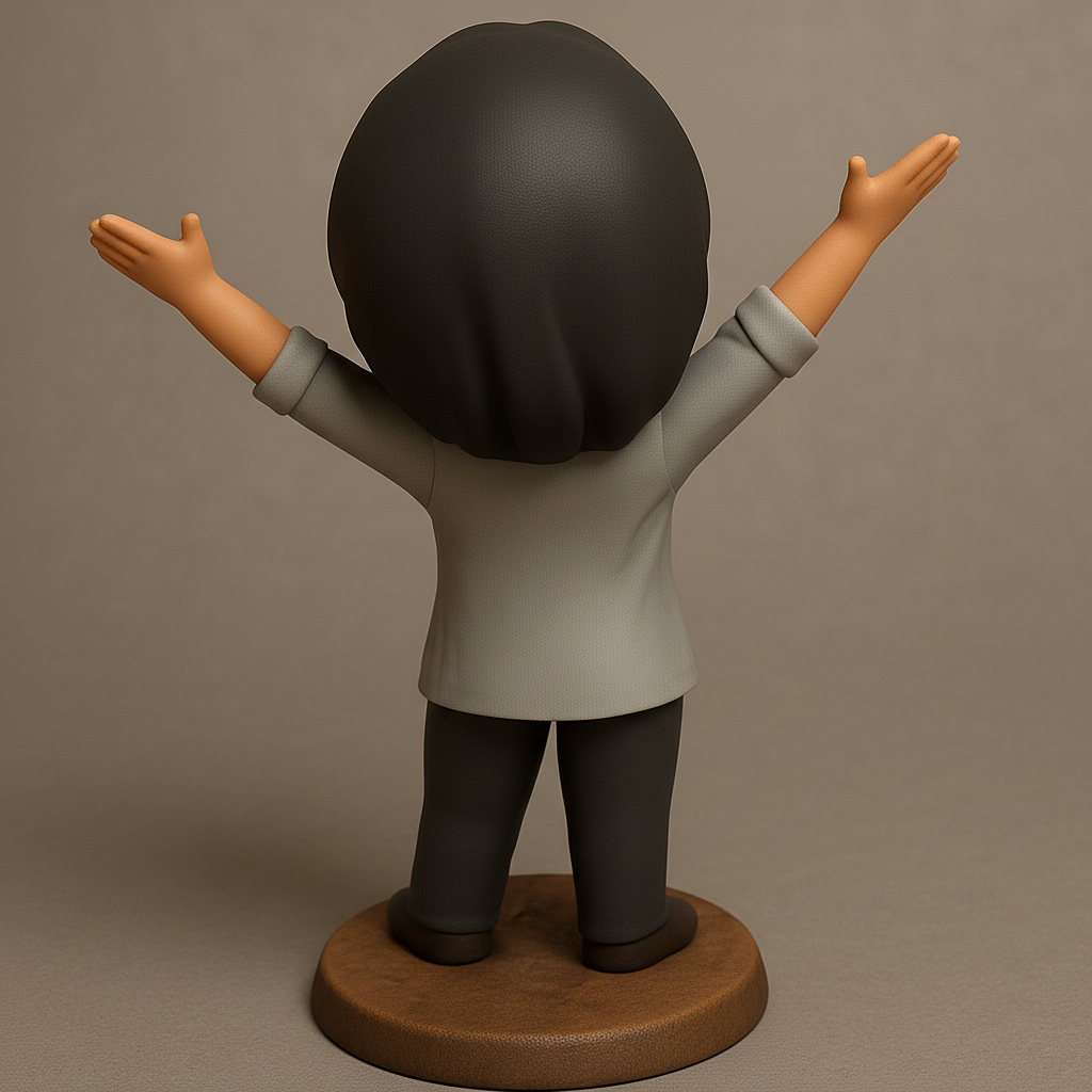 face anatomy 3d model-create 3d face model from photo_Celebrate Success: Joyful Professional Desk Buddy