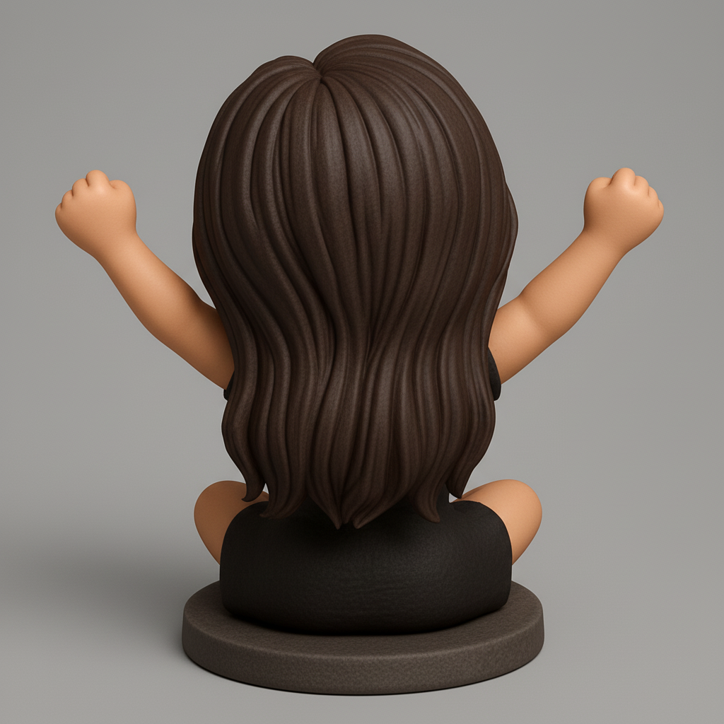 face anatomy 3d model-create 3d face model from photo_Joyful Pose Figurine: Celebrate Success Daily!