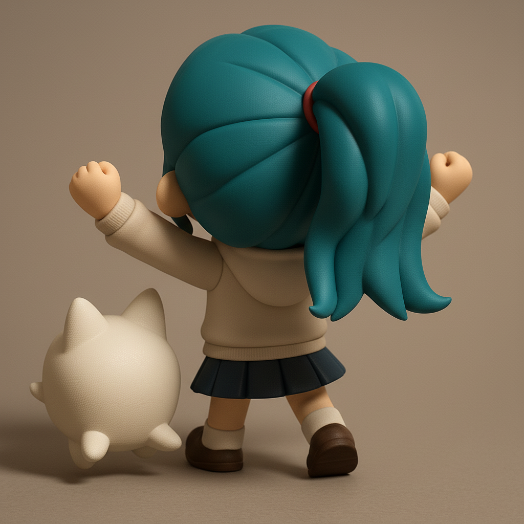 face to 3d model ai-3D portrait printing from photo_IRYS ANIME