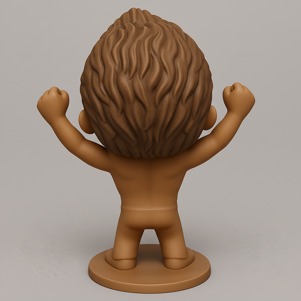 face to 3d model ai-3D portrait printing from photo_Celebrate Success: DIY Pop-Style Base Figure