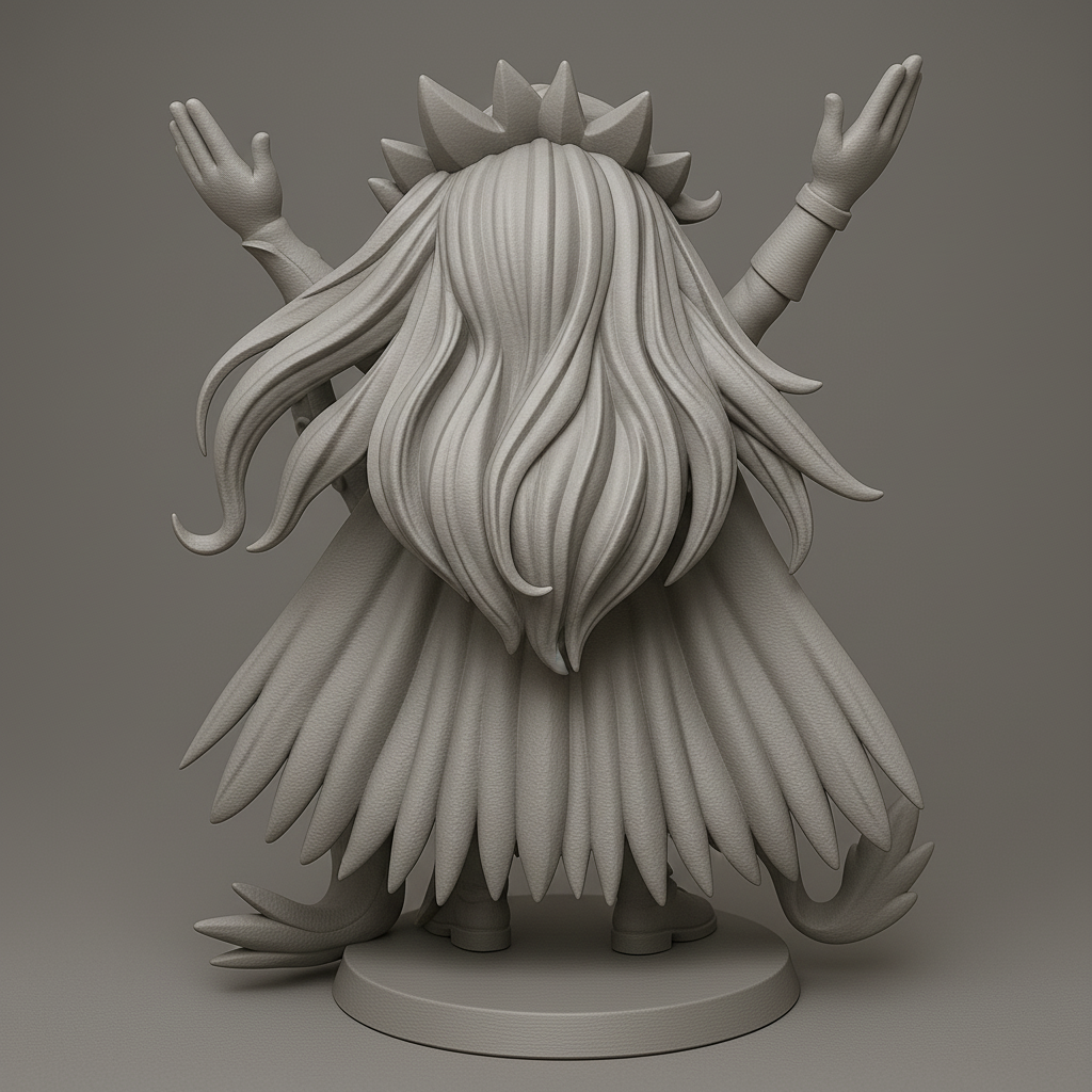 face anatomy 3d model-create 3d face model from photo_Heroic Fantasy Character Statue