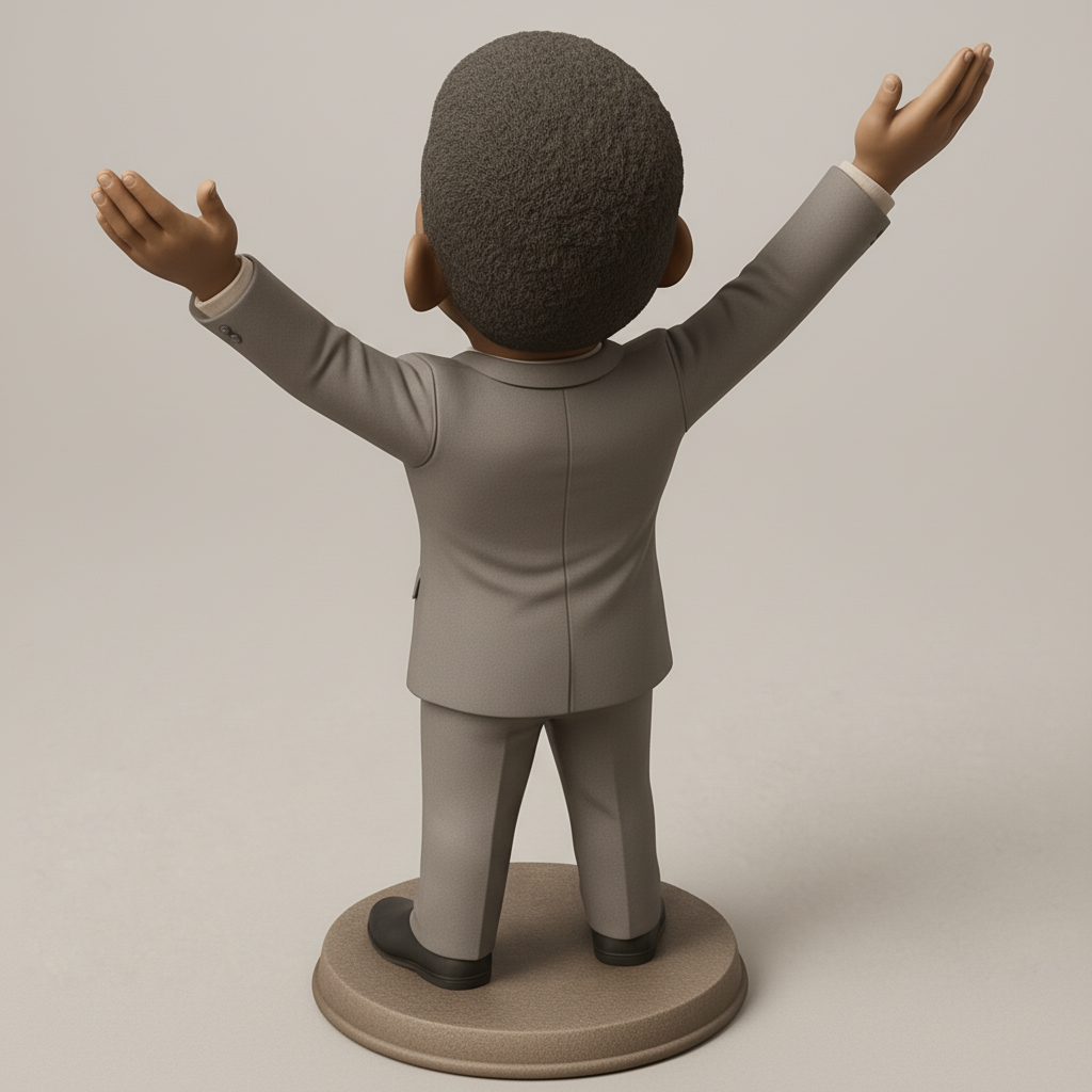 face anatomy 3d model-create 3d face model from photo_Achiever's Delight Bobblehead - Print Your Success!