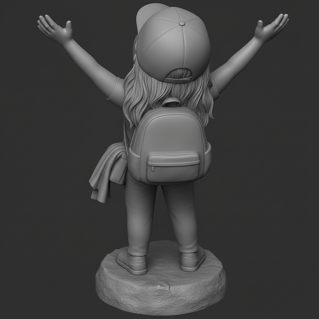 face anatomy 3d model-create 3d face model from photo_Joyful Adventurer: Celebrate Life in 3D!