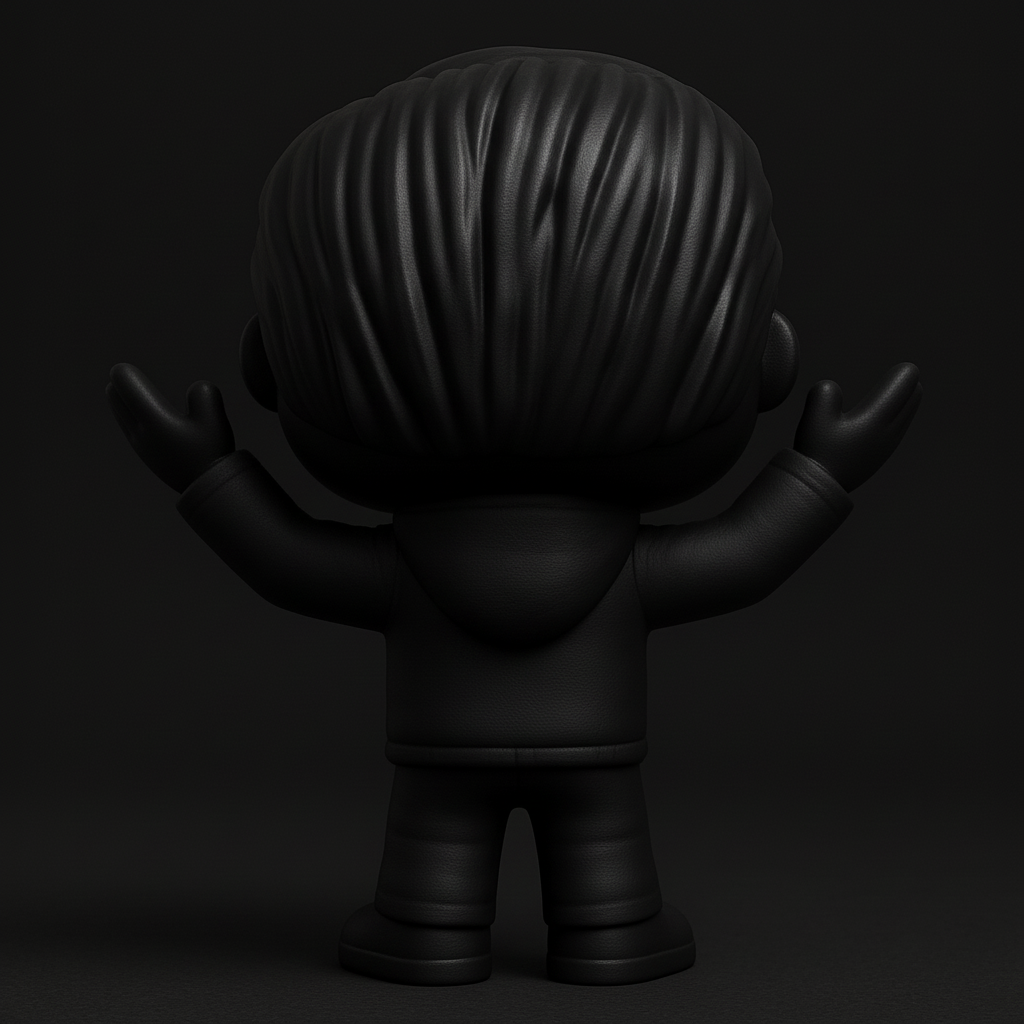 face anatomy 3d model-create 3d face model from photo_Blank Pop Figure Base - Unleash Your Custom Creativity!