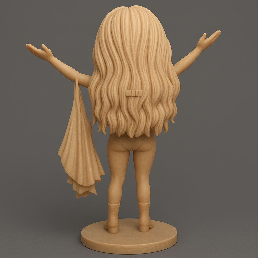 face anatomy 3d model-create 3d face model from photo_Sun-Kissed Joy: Cheerful Figure Statue