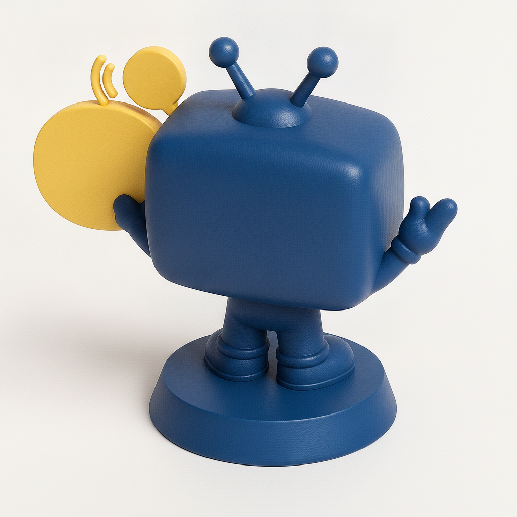 face to 3d model ai-3D portrait printing from photo_Print Your Own Smarty TV! A Cute Desk Buddy.