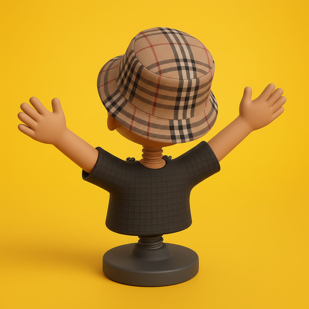 face anatomy 3d model-create 3d face model from photo_Cheerful Character Bust for Fun Display