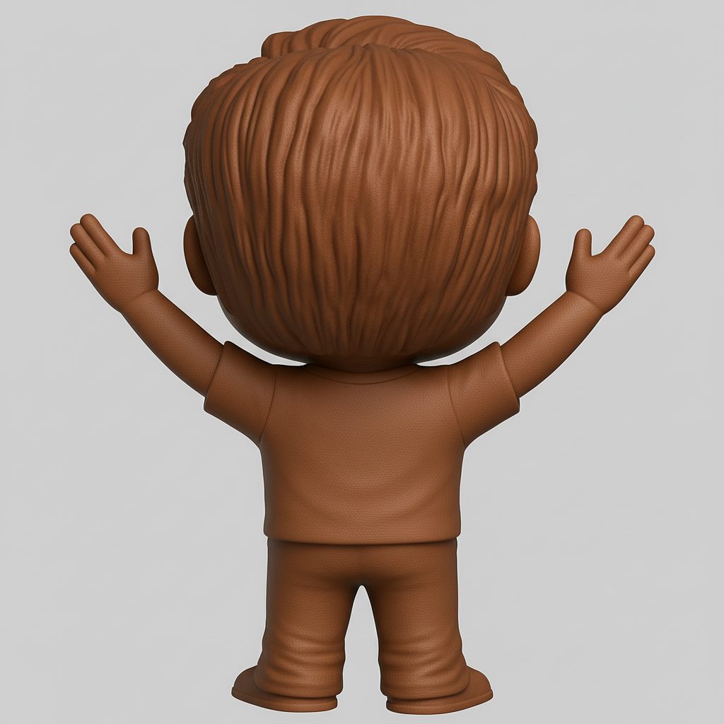 face to 3d model ai-3D portrait printing from photo_Joyful Little Hero: Print & Brighten Your Space