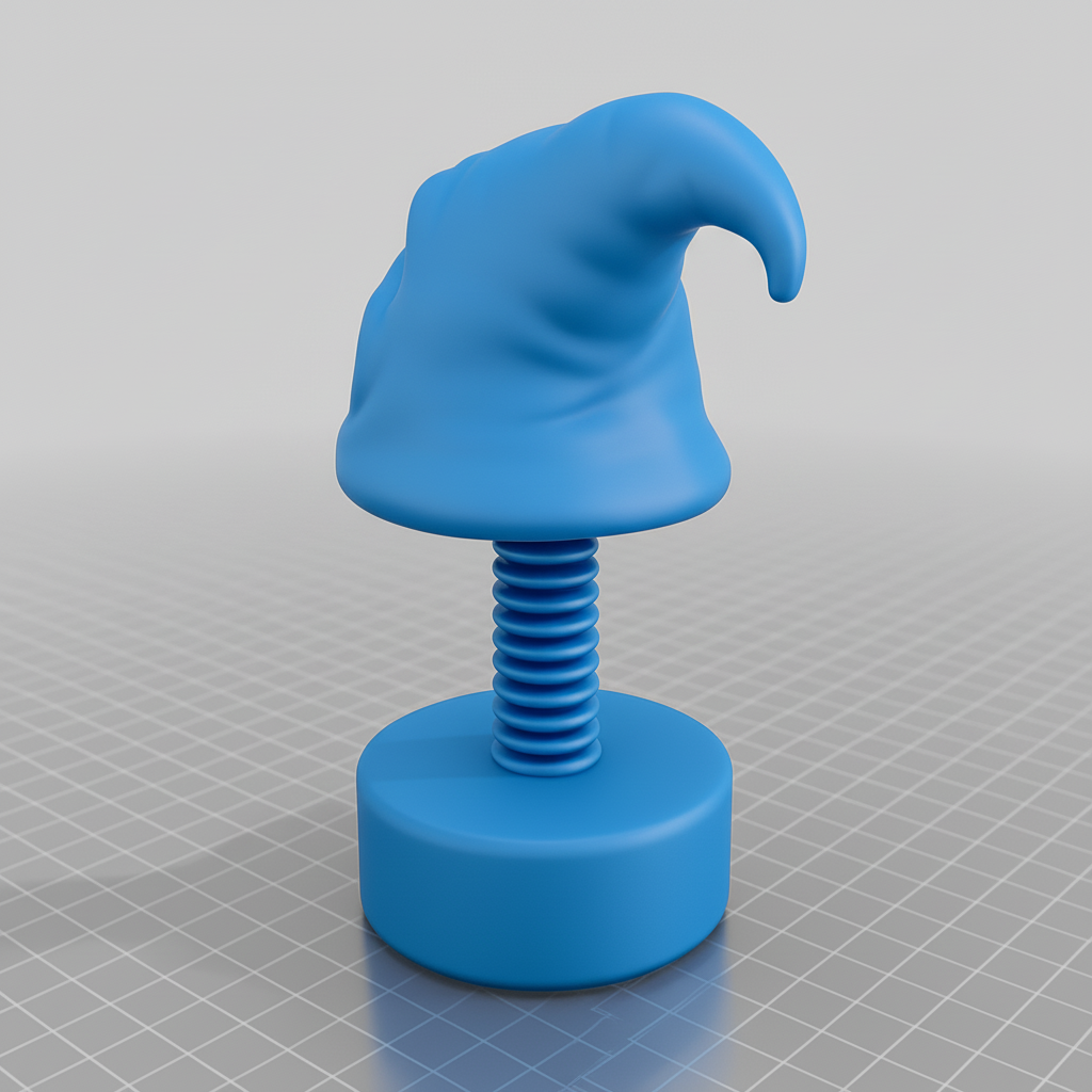 face anatomy 3d model-create 3d face model from photo_Whimsical Grinning Bobblehead - Fun Desk Pal!