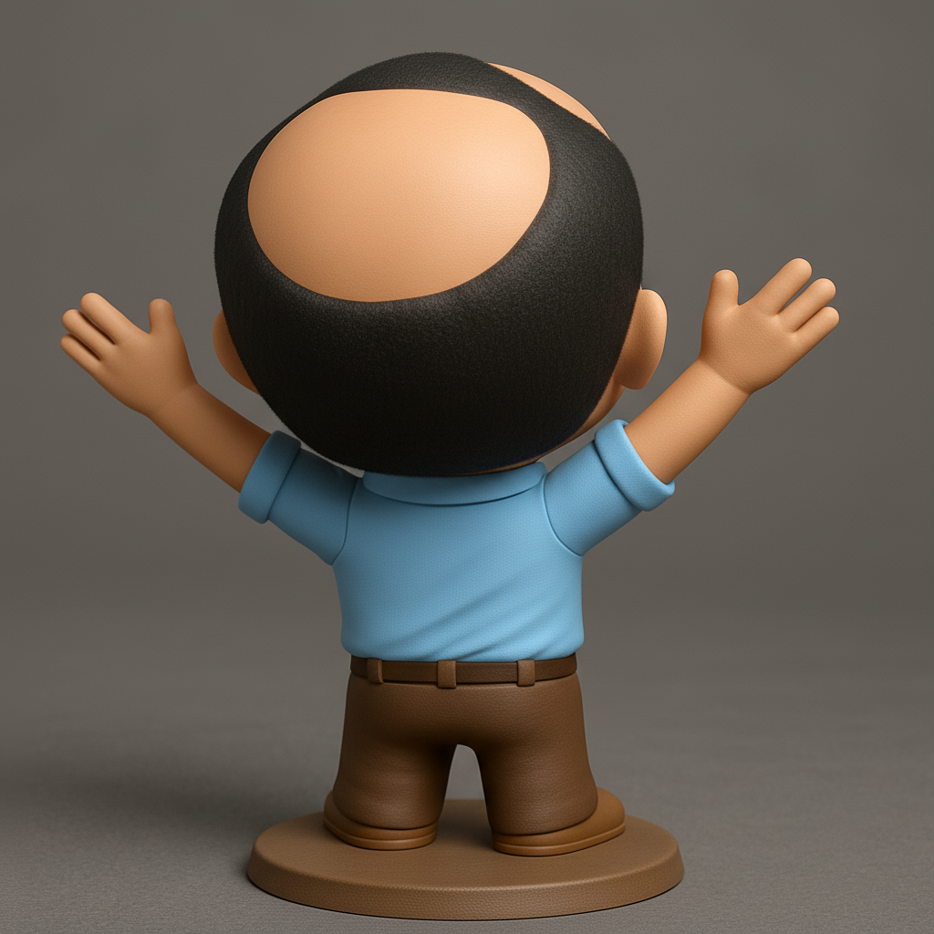 face anatomy 3d model-create 3d face model from photo_Joyful Welcome Figurine: Spread Happiness!