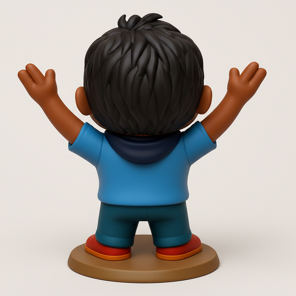 face to 3d model ai-3D portrait printing from photo_Nordic Nic: Your New Happy Desk Buddy! 3D Print Ready