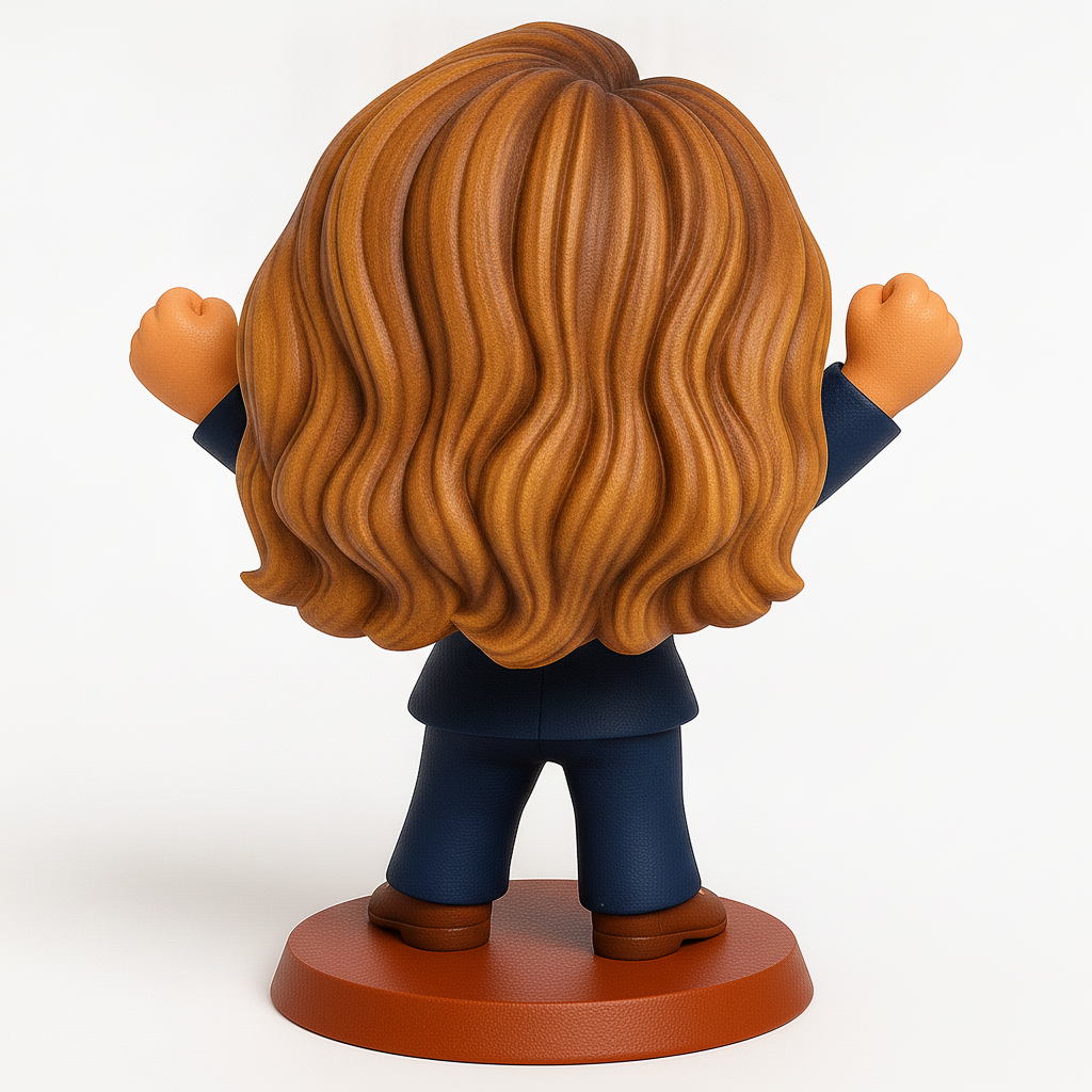 face anatomy 3d model-create 3d face model from photo_Celebrate Success: Chibi Professional Figure