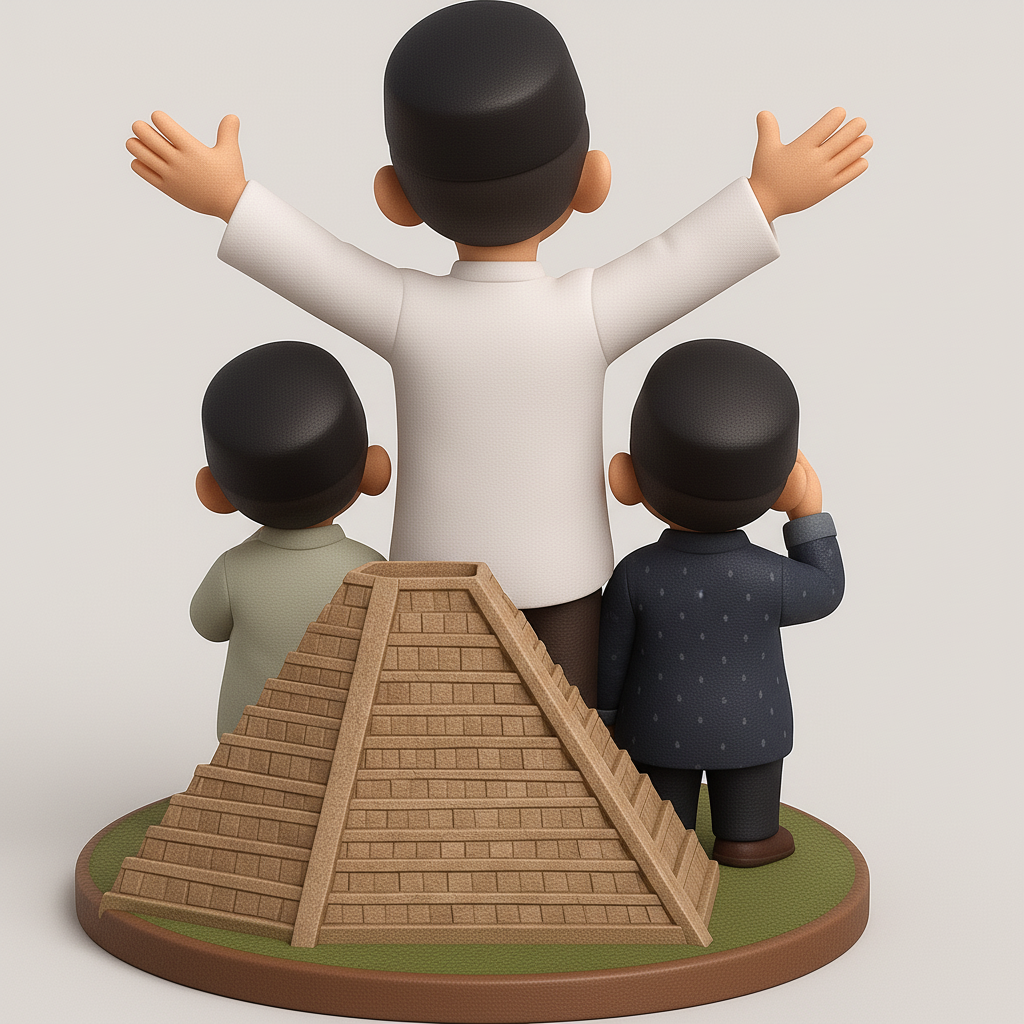 silhouette 3d printer maker-3d portrait printing_Joyful Family Figurine: Perfect for Collectors