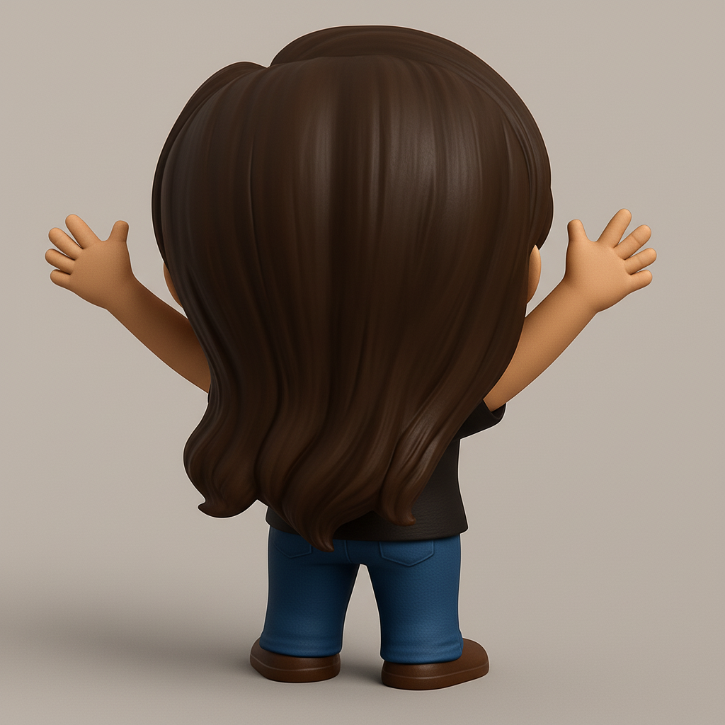 face anatomy 3d model-create 3d face model from photo_Joyful Journa Figure: Your Desk's Happy Companion!